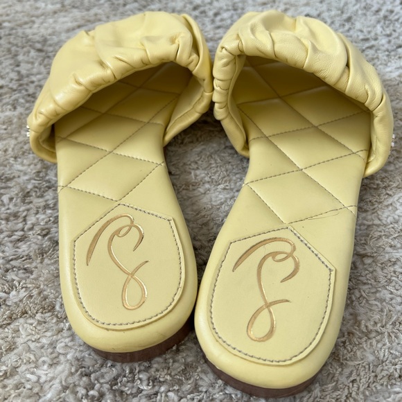 SAM EDELMAN Briar Sandal in Canary Yellow - Picture 4 of 6